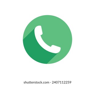 Vector de icono de teléfono. Colección del símbolo vector sobre fondo blanco. Símbolo de icono de teléfono aislado. ilustración de icono de llamada Vector