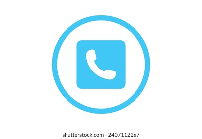 Vector de icono de teléfono. Colección del símbolo vector sobre fondo blanco. Símbolo de icono de teléfono aislado. ilustración de icono de llamada Vector