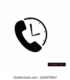 phone icon vector design