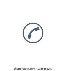 Phone icon vector icon design