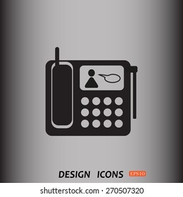 phone. icon. vector design