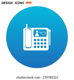 phone. icon. vector design
