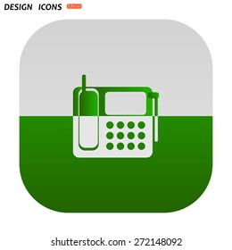 phone. icon. vector design
