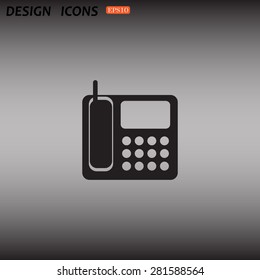 phone icon. vector design