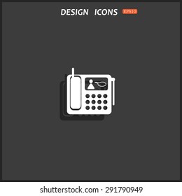 phone. icon. vector design