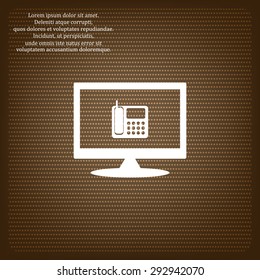 phone. icon. vector design