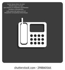 phone. icon. vector design