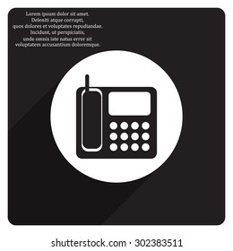 phone. icon. vector design