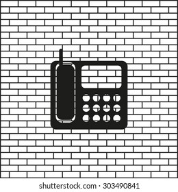 phone. icon. vector design