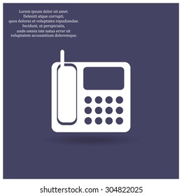 phone. icon. vector design