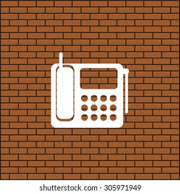 phone. icon. vector design