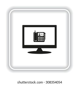 phone. icon. vector design