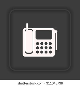 phone. icon. vector design