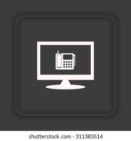phone. icon. vector design