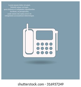 phone. icon. vector design