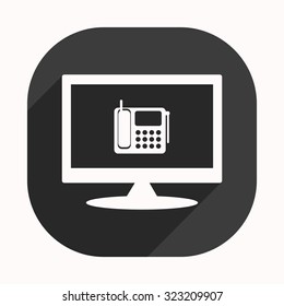 phone. icon. vector design