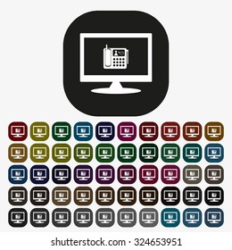 phone. icon. vector design