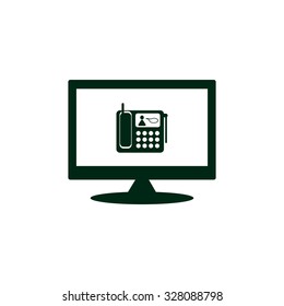 phone. icon. vector design