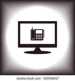 phone. icon. vector design