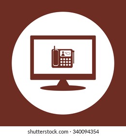 phone. icon. vector design