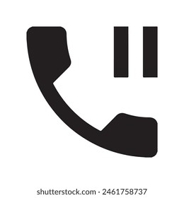 Telefonsymbol Vektorgrafik Design in eps 10 