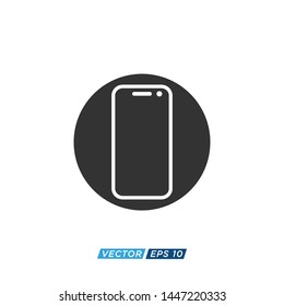 Phone Icon Vector Design Illustration 