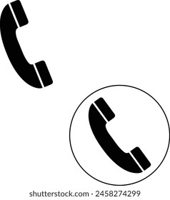 PHONE ICON VECTOR DESIGN ILLUSTRATOR