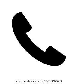 Phone icon vector design isolated on white background