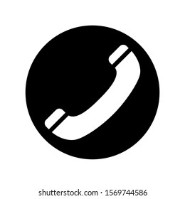 Phone icon vector design template on white background