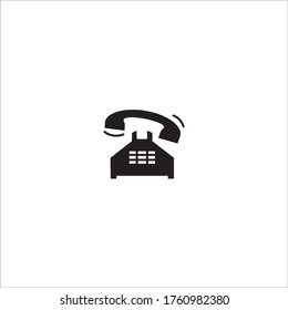 plantilla de diseño de vector de icono de teléfono