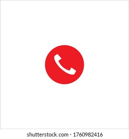 Vektorgrafik-Vektordesign-Vorlage für Telefonsymbol
