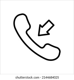 phone icon vector design template simple and clean