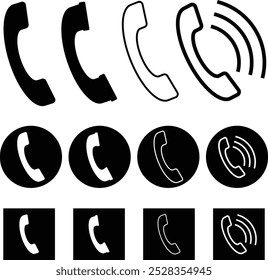 Phone Icon Vector Editable EPS 10