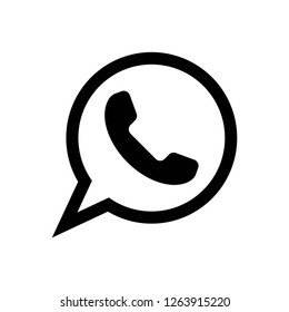 phone icon vector, editable eps10