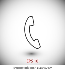Phone icon vector, Vector EPS 10 illustration style