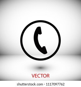 Phone Icon, Vector EPS 10 illustration style