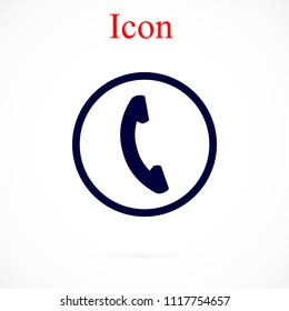Phone Icon, Vector EPS 10 illustration style