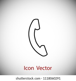 Phone icon vector, Vector EPS 10 illustration style