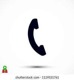 Phone icon, Vector EPS 10 illustration style