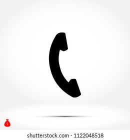 Phone icon, Vector EPS 10 illustration style