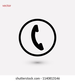 Phone Icon, Vector EPS 10 illustration style