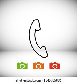 Phone icon vector, Vector EPS 10 illustration style