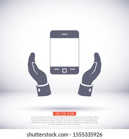 phone icon. Vector Eps 10 . Lorem Ipsum Flat Design
