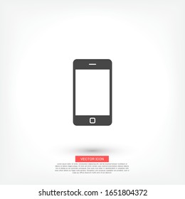  icono del teléfono. Vector Eps 10 . Diseño plano Lorem Ipsum