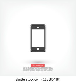 phone icon. Vector Eps 10 . Lorem Ipsum Flat Design