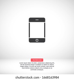 phone icon. Vector Eps 10 . Lorem Ipsum Flat Design