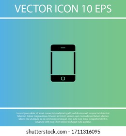 phone icon. Vector  Eps 10 . Lorem Ipsum Flat Design 