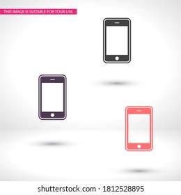 phone icon. Vector  Eps 10 . Lorem Ipsum Flat Design 