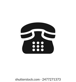 Vector del icono del teléfono. VECTOR EPS 10 editable