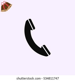 Phone icon, Vector EPS 10 illustration style